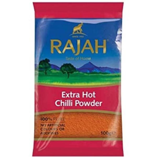 Rajah extra hot chilli powder 100g