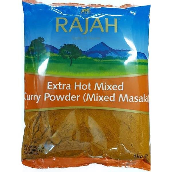 Rajah extra hot mixed curry powder 1kg