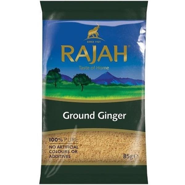 Rajah ground ginger 85g