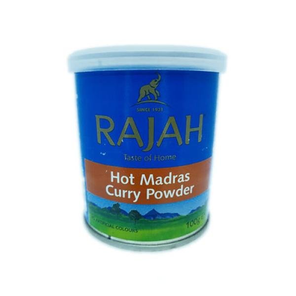 Rajah Hot Madras Curry Powder 100g