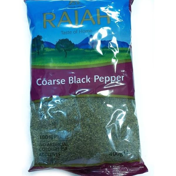 Rajah oarse Black Pepper 400g