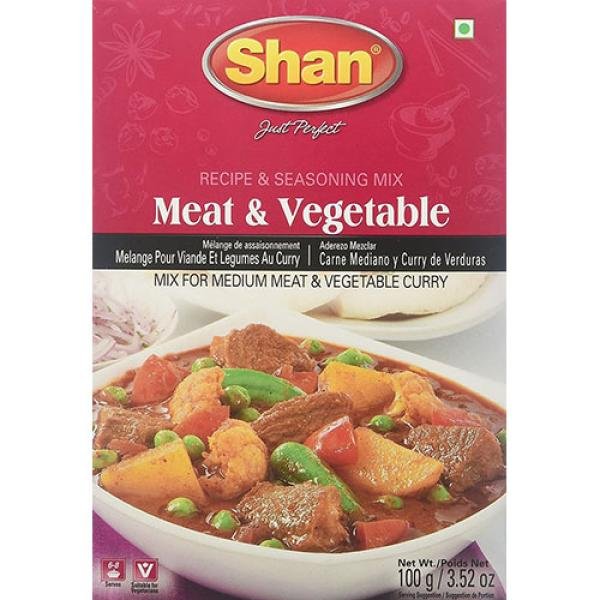 Shan Meat & Vegetable 100g