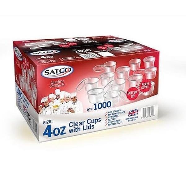 Satco Chutney cup 4oz box